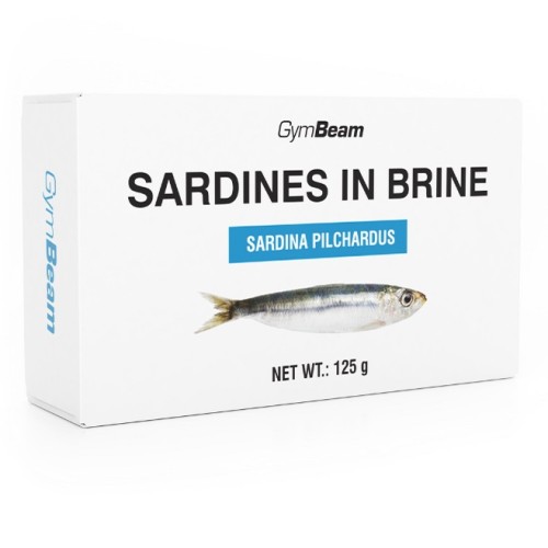 Gym Beam Sardines In Brine, 125 Grams